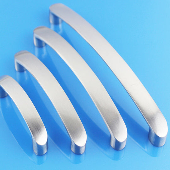 Aluminum Alloy Cabinet Handles and Knobs Brushed Finish Drawer Pulls for Kitchen Cabinets Modern Furniture Hardware Frontier General Hardware
