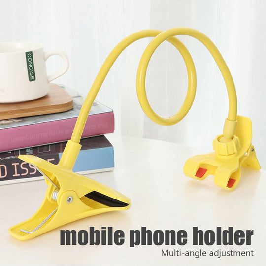 Universal Mobile Phone Holder Flexible Lazy Holder Adjustable Cell Phone Clip Home Bed Desktop Mount Bracket Smartphone Stand Frontier General Hardware