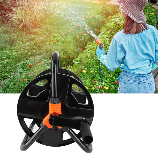 ABS Single Arm Hose Reel Storage Rack For Garden Car Washing Watering Pipes Easy Winding And Durable Frontier General Hardware