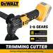 DEWALT DCS356 Brushless Oscillating Multi-Tool Rechargeable Quick Blade Change for Sanding Trimming Grinding Cutting Jobs