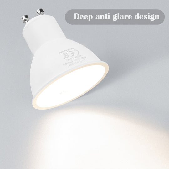 6 Piece Lot GU10 LED Spot Light Bulbs 3W 5W 6W 7W 8W AC100 To 240V Energy Saving Replaces 50W Halogen Frontier General Hardware