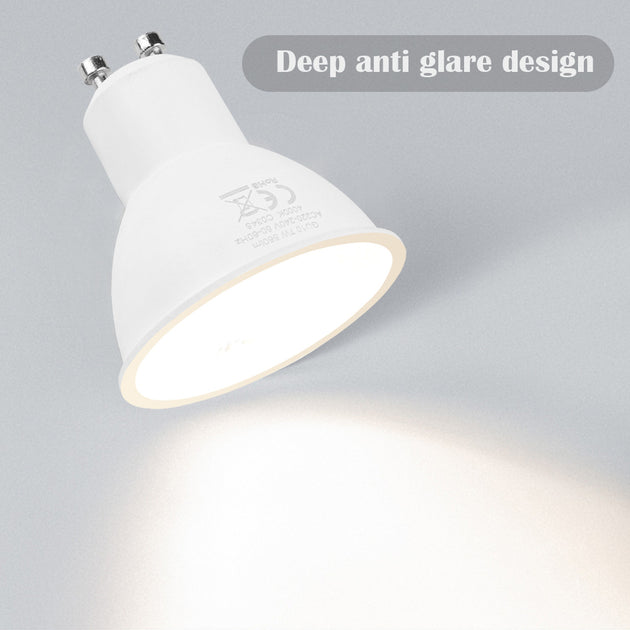 6 Piece Lot GU10 LED Spot Light Bulbs 3W 5W 6W 7W 8W AC100 To 240V Energy Saving Replaces 50W Halogen Frontier General Hardware