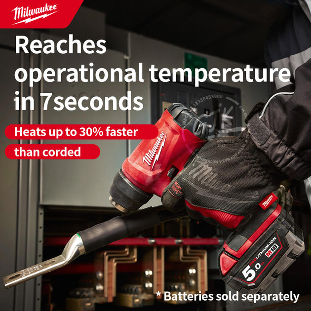Milwaukee M18 Compact Heat Gun Bare Tool 2688 20 Cordless 18V Fast Heat Up Under 7 Seconds Frontier General Hardware