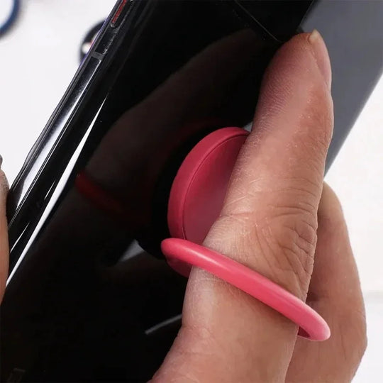 Colorful Finger Ring Phone Holder Zinc Alloy Universal Back Sticker Stand Grip For Mobile Phones Frontier General Hardware