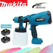 Makita BL1860 18V Battery 1L Cordless Portable Paint Sprayer Set Auto Furniture Spray Painting Tool