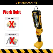 DEWALT Brushless Polisher LED Light Cordless Electric Wrench Green Laser Level Tool Combo Kit