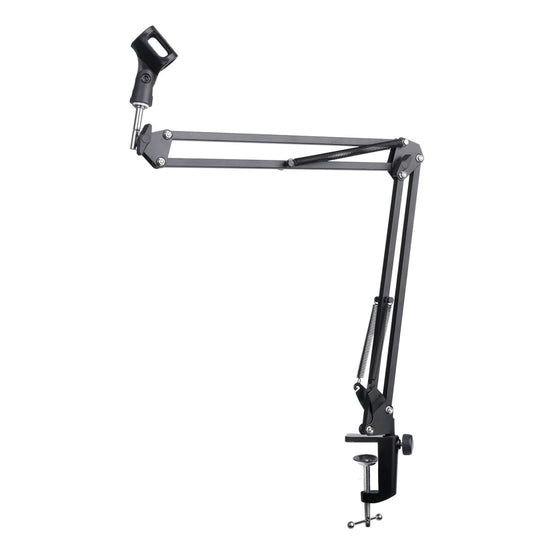 Extendable Recording Microphone Boom Arm Suspension Stand With Mic Clip And Table Mounting Clamp Frontier General Hardware