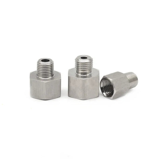304 Stainless Steel BSP Female To Male Thread Pipe Fitting Connector One Eighth To Three Quarters Inch High Pressure Frontier General Hardware