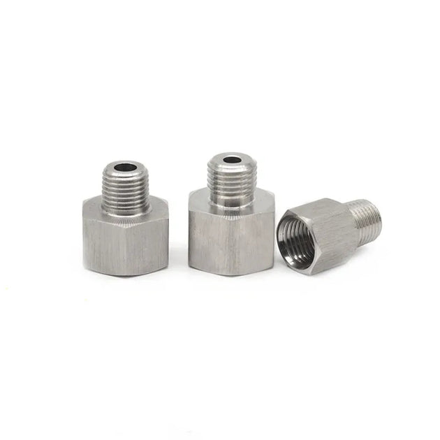 304 Stainless Steel BSP Female To Male Thread Pipe Fitting Connector One Eighth To Three Quarters Inch High Pressure Frontier General Hardware