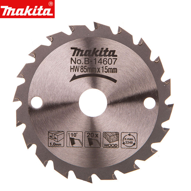 Makita B-14607 Carbide Tipped Woodworking Saw Blade 85X15X20T For HS301D HS301DZ HS300DZ Power Tool Accessories Frontier General Hardware