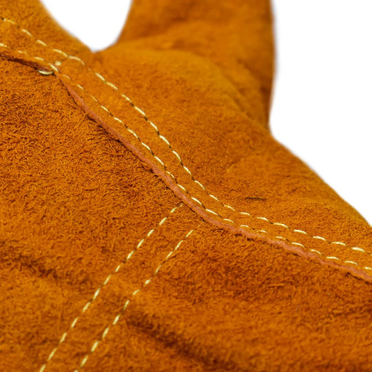 Cowhide Leather Welding Gloves For Electric And High Temperature Work Wear Resistant Insulated Safety Gear 3 5 10 Pairs Frontier General Hardware