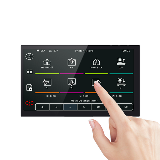 BIGTREETECH BTT PITFT50 TFT43 TFT70 DSI Capacitive Touch Screen Raspberry Pi LCD Display 3D Printer Parts For Octopus Pro Board Frontier General Hardware