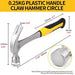 Claw Hammer 2P 3P Heavy Duty Octagonal Hammer Nail Lifting Crushing Hammer Professional Construction Multifunctional Hand Tools