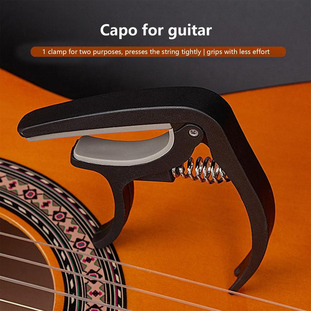 Guitar Capo Clip Portable Spring Action Capo Multifunctional Guitar Accessory For Classical Folk And Acoustic Guitars Frontier General Hardware