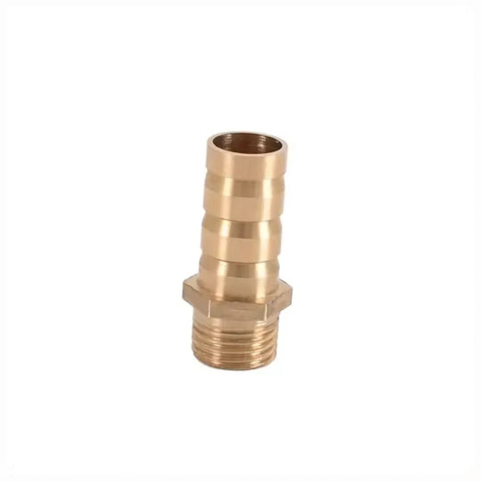Brass Hose Barb Tail Male Connector Pipe Fitting Copper Coupler Adapter 4mm 6mm 8mm 10mm 12mm 19mm Frontier General Hardware