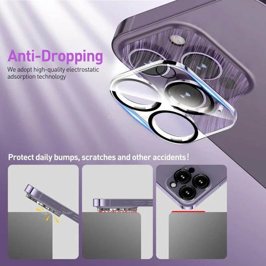 Camera Lens Protector For iPhone 11 12 13 14 15 Pro Max And iPhone 15 Pro Glass Shield Protection Film Frontier General Hardware