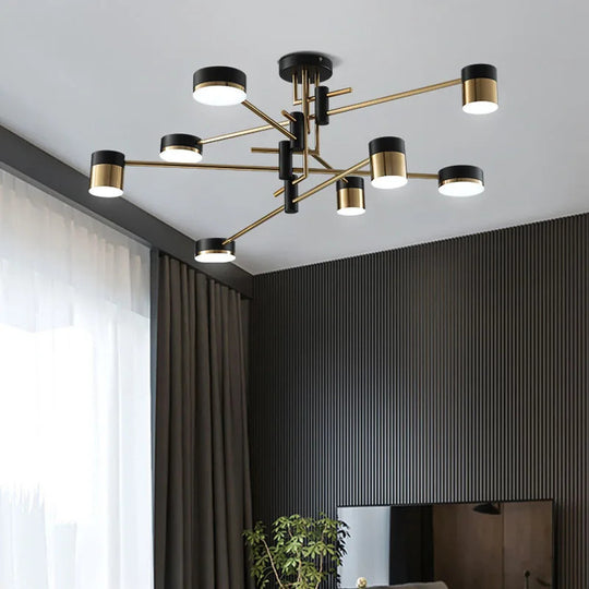 Nordic Chandelier Living Room Restaurant Lamp New Light Luxury Modern Minimalist Dining Room Creative Bedroom Lamp Home Decor Frontier General Hardware