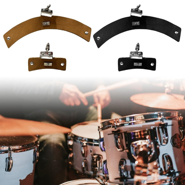 Mute Pads Dampeners For Drums Leather And Metal Drum Dampening Pads 69HD Reduce Overtones And Improve Tone Frontier General Hardware