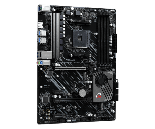 ASRock X570 Phantom Gaming 4S AM4 Motherboard PCIe Gen4 DDR4 128GB HDMI SATA ATX For Ryzen 5000 And 5000G Series CPUs Frontier General Hardware