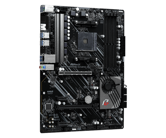 ASRock X570 Phantom Gaming 4S AM4 Motherboard PCIe Gen4 DDR4 128GB HDMI SATA ATX For Ryzen 5000 And 5000G Series CPUs Frontier General Hardware