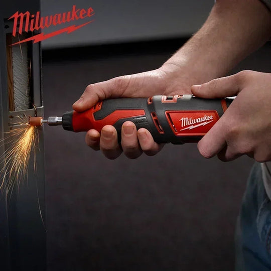 Milwaukee C12 RT/2460 M12 Cordless Compact Rotary Tool Electric Grinder MILWAUKEE 12V Lithium Power Tools C12RT Frontier General Hardware