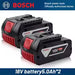 BOSCH 18V 6000mAh LITHIUM-ION BATTERY GBA 18V 6.0Ah 18V Professional