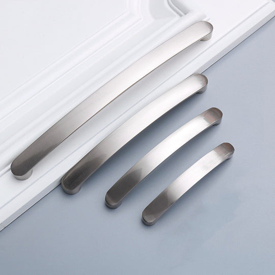 Aluminum Alloy Cabinet Handles and Knobs Brushed Finish Drawer Pulls for Kitchen Cabinets Modern Furniture Hardware Frontier General Hardware