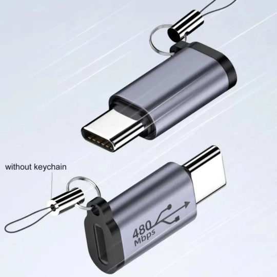 Type C Female To Micro USB Micro USB To Type C Adapter For Smartphone Laptop Tablet Pad Universal Charging Conversion Head Frontier General Hardware