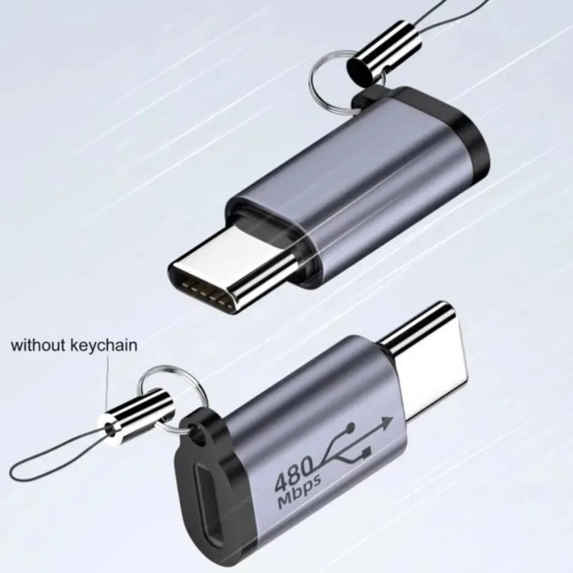 Type C Female To Micro USB Micro USB To Type C Adapter For Smartphone Laptop Tablet Pad Universal Charging Conversion Head Frontier General Hardware