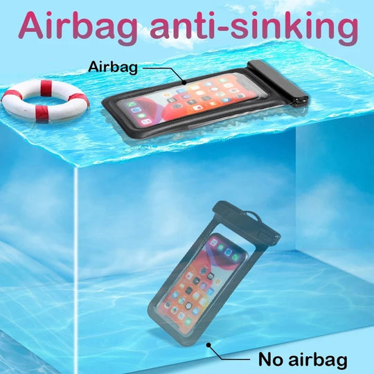 IP68 Universal Waterproof Phone Case Bag for iPhone 16 15 14 13 12 Pro Max X Xiaomi Samsung S24 Ultra Swim Cover Frontier General Hardware