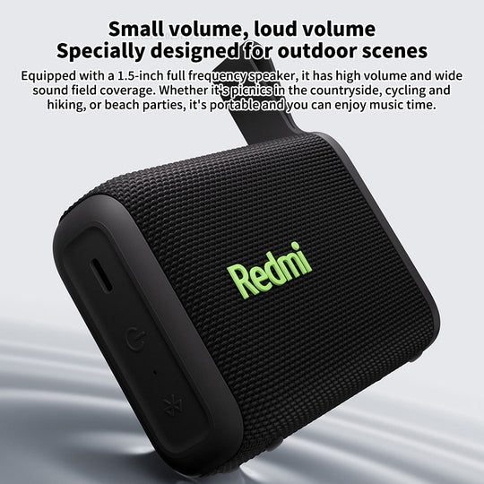 Xiaomi Redmi Portable Bluetooth Speaker Outdoor IP67 Stereo RGB Dual Pairing TWS Bluetooth Frontier General Hardware