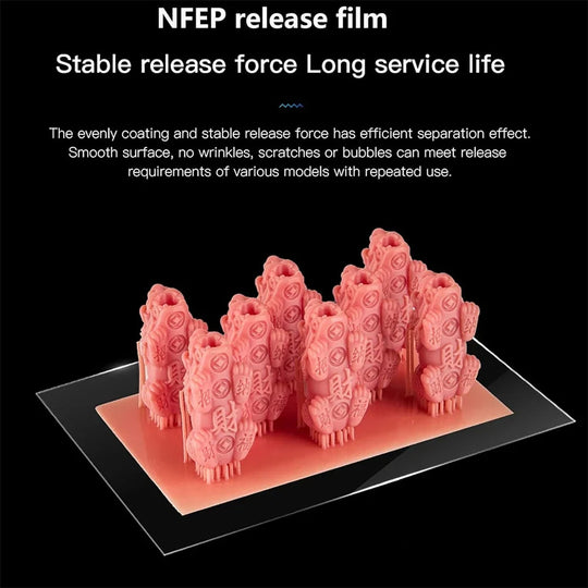 10.1 Inch NFEP Film 280x200x0.127mm PFA Film For ELEGOO Saturn 4 Ultra Saturn 3 Ultra Saturn 2 LCD 3D Printer Parts Accessories Frontier General Hardware