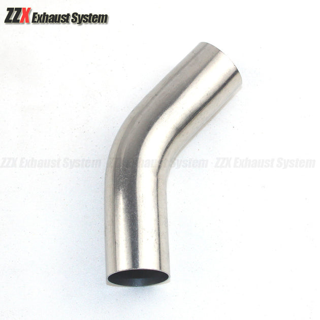 45° Stainless Steel Elbow Pipe 16-38mm Outer Diameter Welding Water Air Tube with Double Side Extended 50mm for Plumbing And Pne Frontier General Hardware