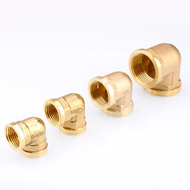 Copper BSP Elbow Fittings 90 Degree And 45 Degree Female To Male Thread Water Pipe Adapter Frontier General Hardware
