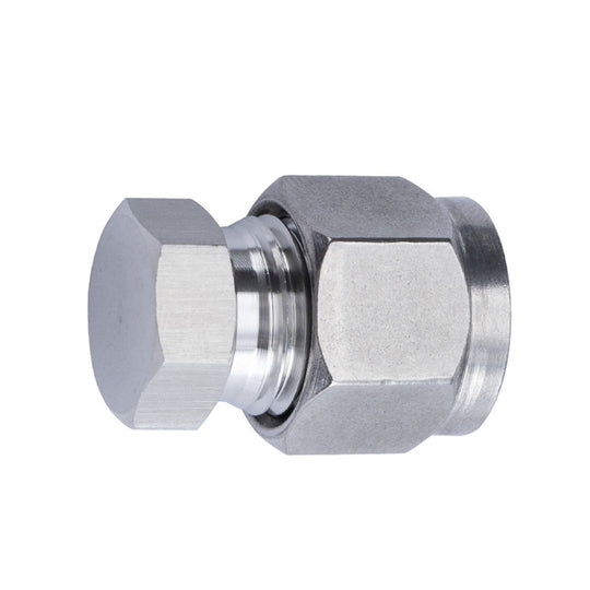 304 Stainless Steel Swagelok End Cap for 1/8 1/4 3/8 and 1/2 Inch OD Compression Fittings Frontier General Hardware
