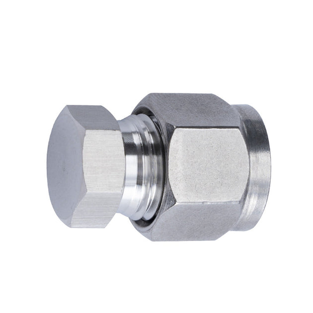 304 Stainless Steel Swagelok End Cap for 1/8 1/4 3/8 and 1/2 Inch OD Compression Fittings Frontier General Hardware