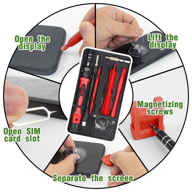 115 in 1 Precision Screwdriver Set Multifunctional Magnetic Repair Tools Kit for Computer Laptop Phone MacBook Household Repairs Frontier General Hardware