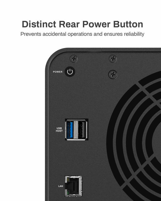Terramaster F4 212 4 Bay NAS With Quad Core CPU 2GB DDR4 RAM Personal Cloud Diskless Frontier General Hardware