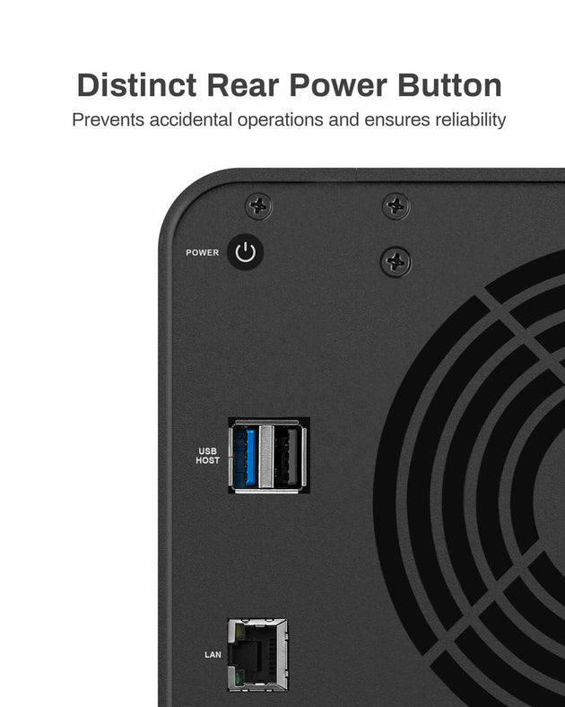 Terramaster F4 212 4 Bay NAS With Quad Core CPU 2GB DDR4 RAM Personal Cloud Diskless Frontier General Hardware