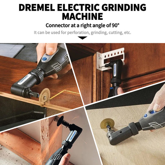 Dremel 575 Right Angle Attachment For Rotary Tools Compatible With Dremel 4000 3000 8200 275 Electric Grinder Kit Frontier General Hardware