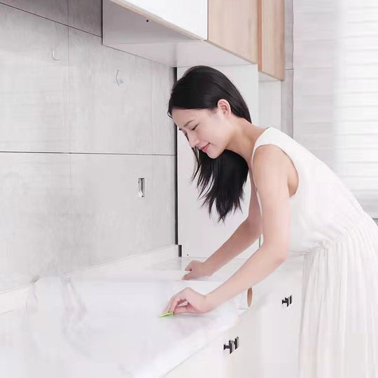 Marble Self Adhesive Vinyl Wallpaper For Kitchen And Furniture Waterproof Heatproof Easy To Clean 40cm Wide By 1m Long Frontier General Hardware