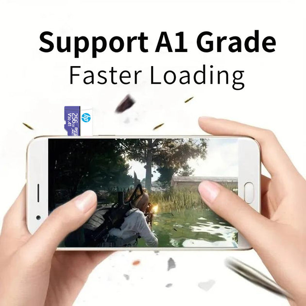 HP Micro SD Card Class 10 TF Flash Card 64G Memory Card For Mobile Phone PC Speaker HD Camera Game Switch Frontier General Hardware