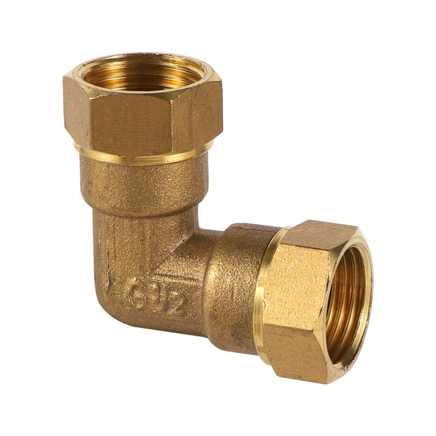 Car Washing High Pressure Hose Pipe Brass Joints Extended Thickened Elbow Union Connectors Half Inch Male Female Thread Frontier General Hardware