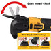 DEWALT DCS356 Brushless Oscillating Multi-Tool Rechargeable Quick Blade Change for Sanding Trimming Grinding Cutting Jobs