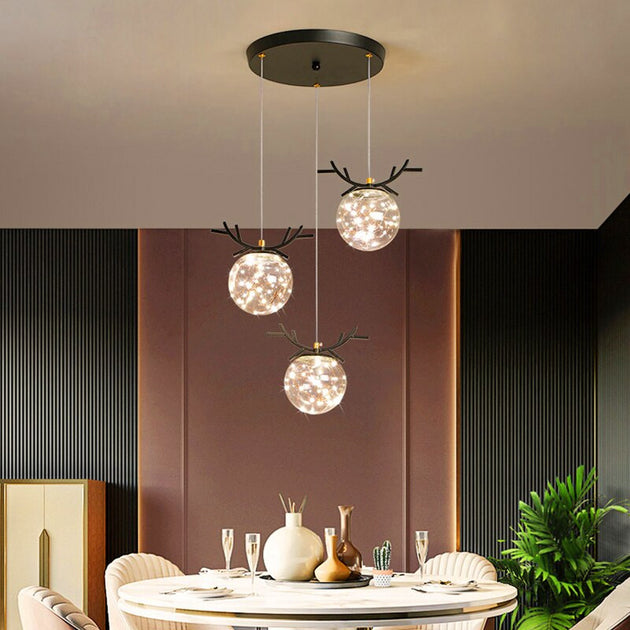 LED Chandelier Ceiling Light For Bedroom Living Room And Dining Room Indoor Dimmable Color Temperature Remote Control Frontier General Hardware