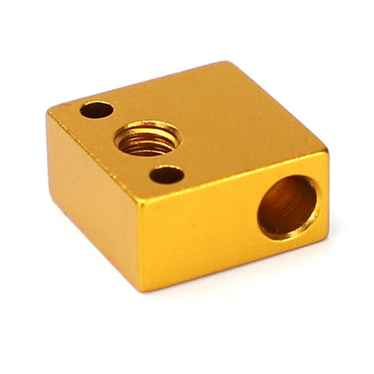 6pcs 3D Printer Heater Block Set For MakerBot MK7 MK8 Extruder Ender 3 CR10S Aluminum CNC Machined Frontier General Hardware