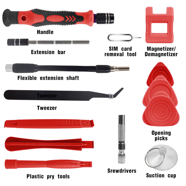115 in 1 Precision Screwdriver Set Multifunctional Magnetic Repair Tools Kit for Computer Laptop Phone MacBook Household Repairs Frontier General Hardware
