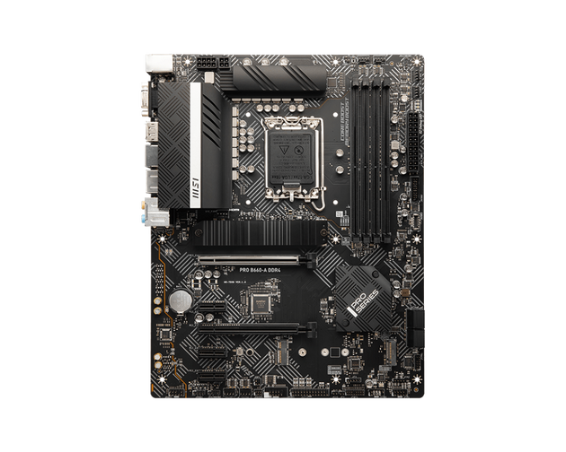 MSI PRO B660 A DDR4 Motherboard LGA1700 Intel B660 Chipset 4x DDR4 Slots Up To 128GB Support 14th 13th 12th Gen CPUs Frontier General Hardware