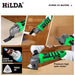 HILDA Variable Speed Multifunctional Swing Tool Power Tools 3 ° Oscillating Tool Electric Trimmer With Bag And Blades 6-speed
