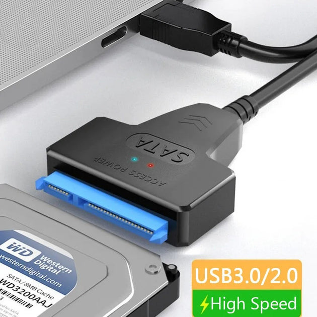 USB 3.0 TO SATA 2.5 Inch SSD HDD Hard Drive Adapter For Laptop Desktop Computer Sata to USB Hard Drive Expansion Adapter Frontier General Hardware